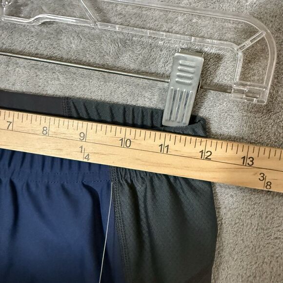 NWT 2XU Men's Long Distance Tri Shorts XL Indigo Blue Charcoal Gray MT2259b - Picture 8 of 13